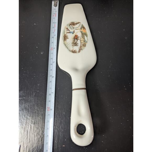 Currier&Ives 7 plate collection with pie server - Picture 6 of 16